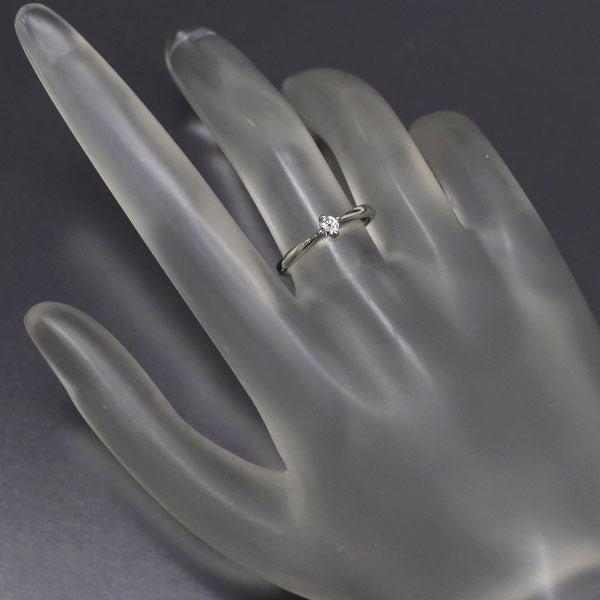 Pt900 ダイヤモンド リング 0.08ct — セルビーオンラインストア