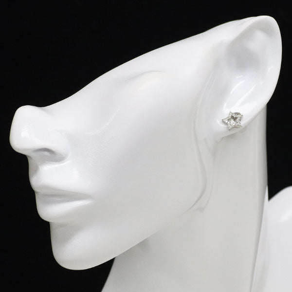 新品 真珠 ケシパール ダイヤモンド ピアス Pt900 Pt900 ダイヤモンド ピアス 0.26ct スター — セルビーオンラインストア