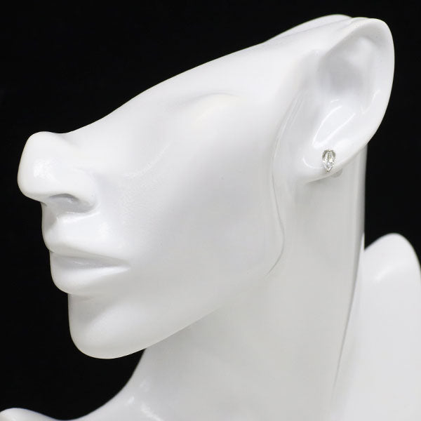 新品 Pt900 マーキスカット ダイヤモンド ピアス 0.623ct D/F SI1-2