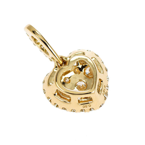 K18YG ダイヤモンド ペンダントトップ 0.50ct ハート — セルビー