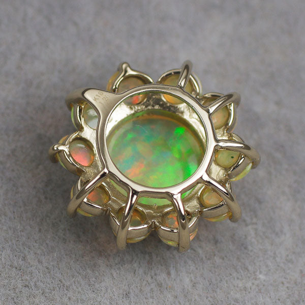 K18YG オパール ペンダントトップ 1.20ct