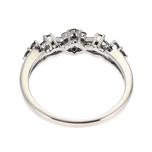 K18WG ダイヤモンド リング 0.38ct