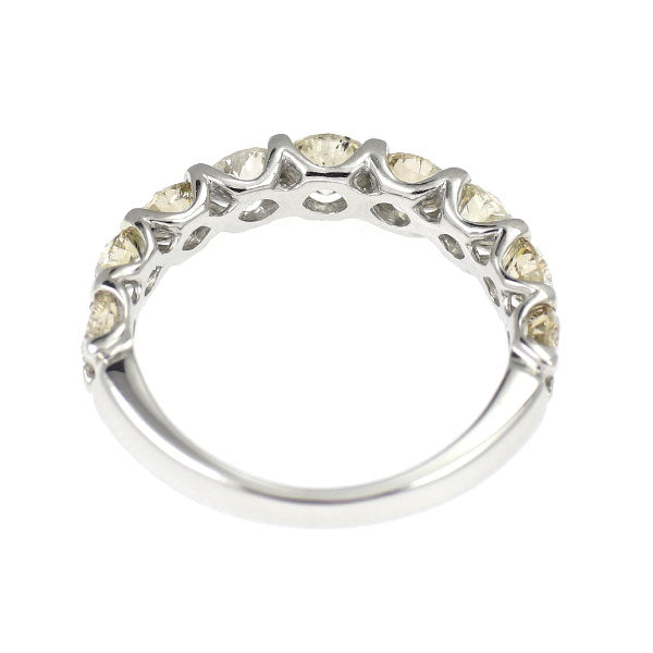 Pt900 ダイヤモンド リング 1.00ct ピンキー ハーフエタニティ