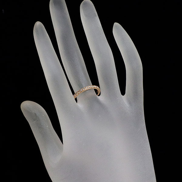 GSTV K18PG ダイヤモンド リング 0.55ct フルエタニティ