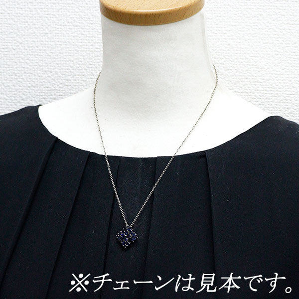 GSTV K18YG サファイア ペンダントトップ 2.70ct