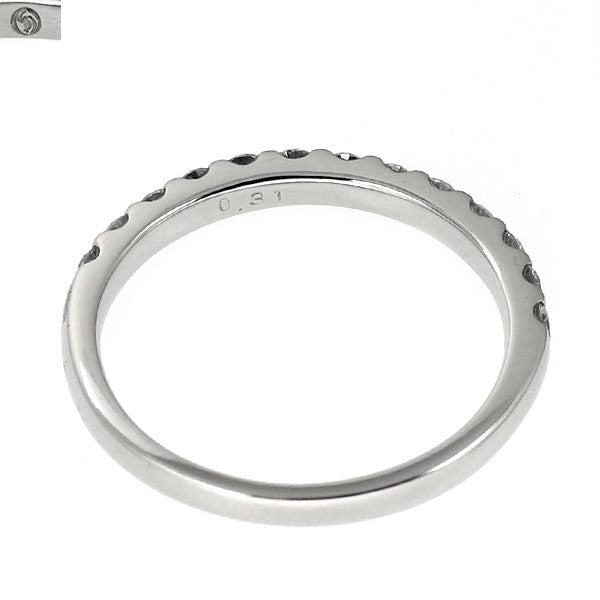 ダイヤモンドシライシ Pt950 ダイヤモンド リング 0.31ct ハーフエタニティ