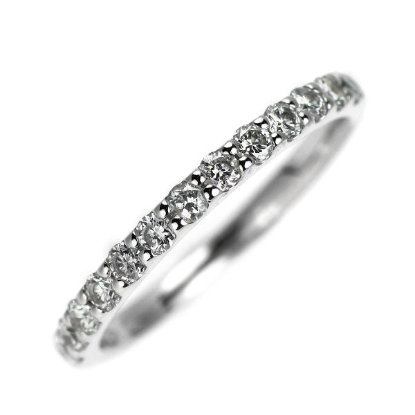 ダイヤモンドシライシ Pt950 ダイヤモンド リング 0.31ct ハーフ