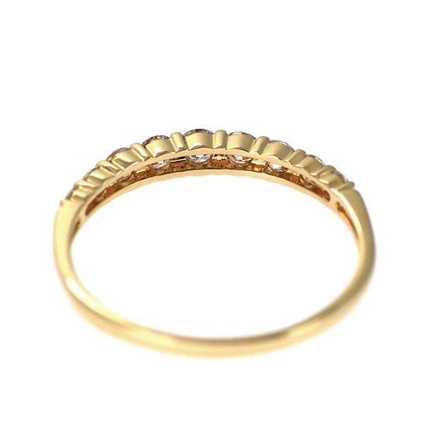 K18 ハーフエタニティ0.50ctダイヤモンドリング ハーフエタニティ ダイヤモンドリング – K18WG、0.50カラット