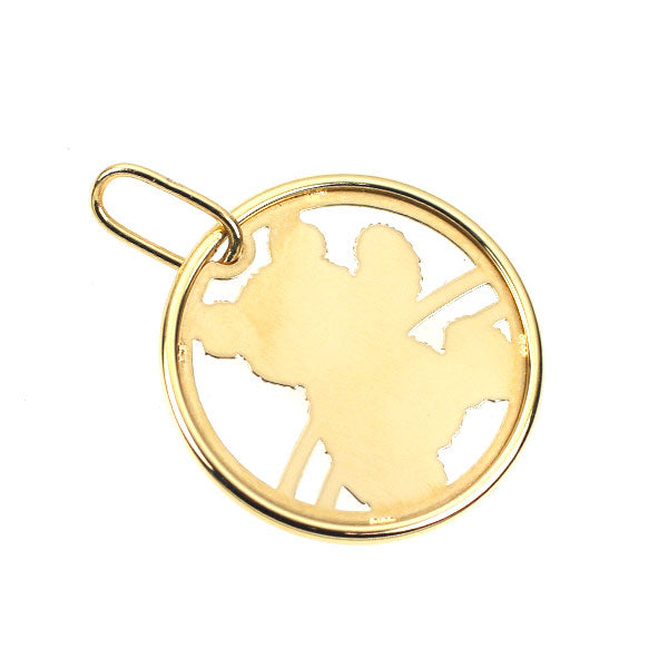 K18YG ペンダントトップ くま アニマル