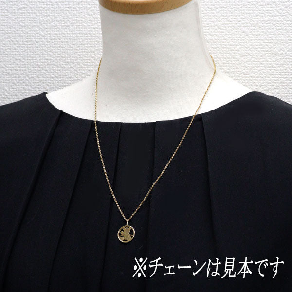 K18YG ペンダントトップ くま アニマル