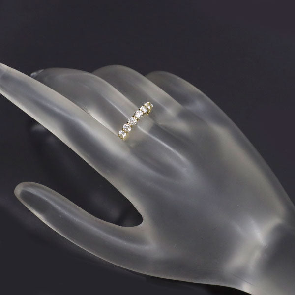 K18YG ダイヤモンド リング 1.00ct ハーフエタニティ