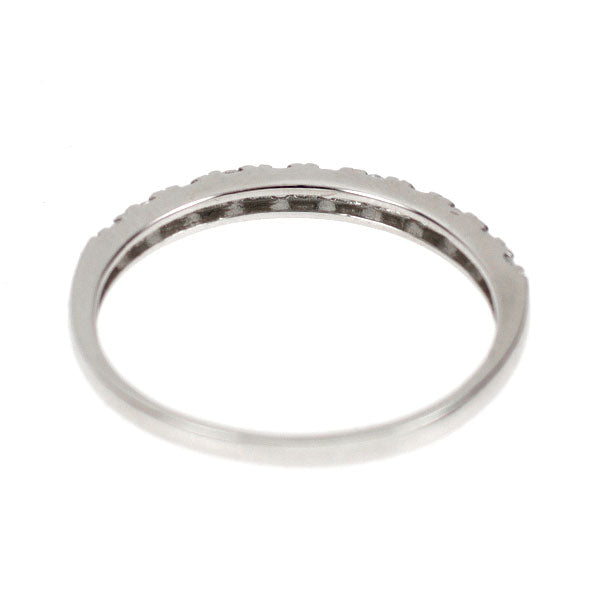 新品 Pt900 ローズカット ダイヤモンド リング 0.16ct ハーフエタニティ