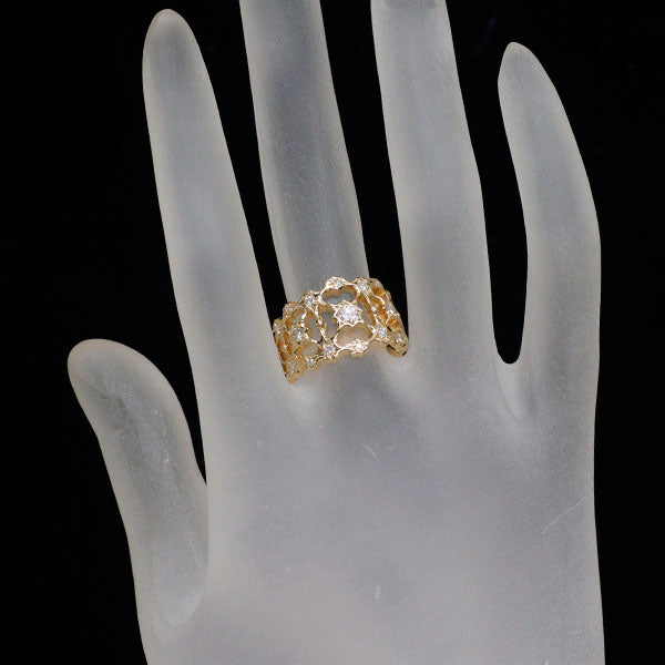 K18YG ダイヤモンド リング 0.50ct
