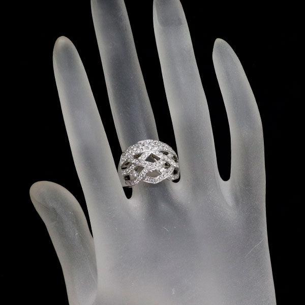ダミアーニ K18WG ダイヤモンド リング 0.91ct