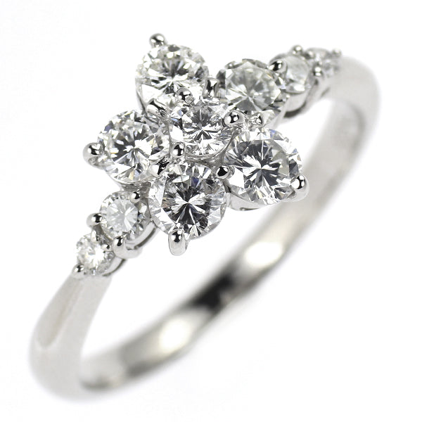 Pt900 ダイヤモンド リング 1.00ct フラワー