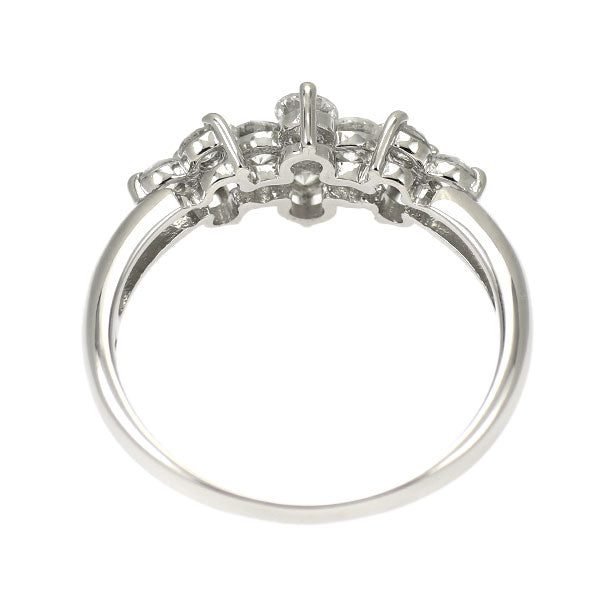 Pt900 ダイヤモンド リング 0.70ct フラワー