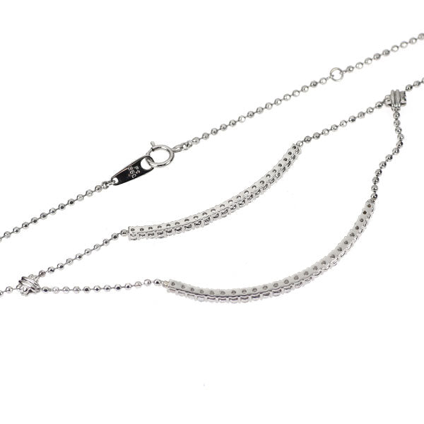 Pt900/ Pt850 ダイヤモンド ペンダントネックレス 1.24ct