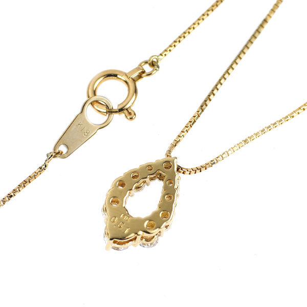 K18YG ダイヤモンド ペンダントネックレス 0.51ct