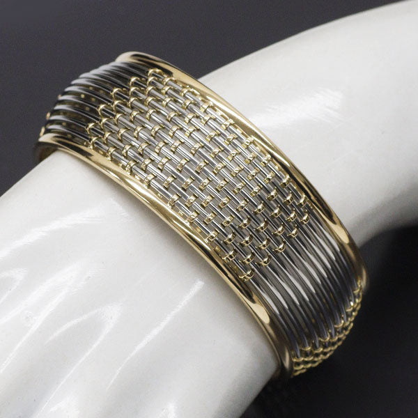 カルティエ K18YG/SS バングル  ヴィンテージ 《セルビー銀座店》【中古】