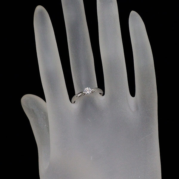 ティファニー Pt950 ダイヤモンド リング 0.26ct F VS1 3EX ハーモニー