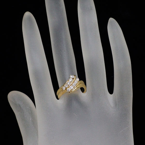 モニッケンダム K18YG ダイヤモンド リング 0.56ct