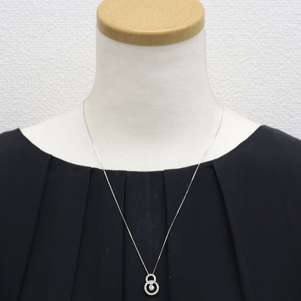 ヴァンドーム青山 Pt950/ Pt850 ダイヤモンド ペンダントネックレス 0.162ct D0.26ct