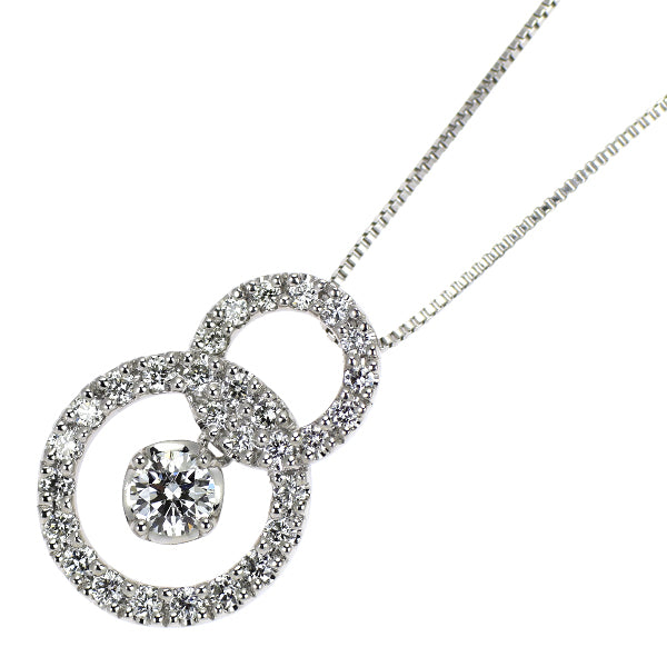 ヴァンドーム青山 Pt950/ Pt850 ダイヤモンド ペンダントネックレス 0.162ct D0.26ct