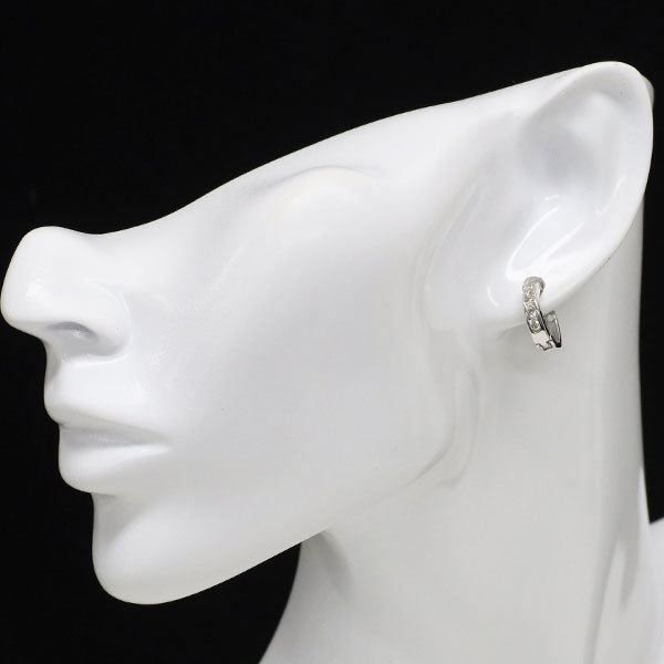 K18WG ダイヤモンド イヤリング 0.40ct