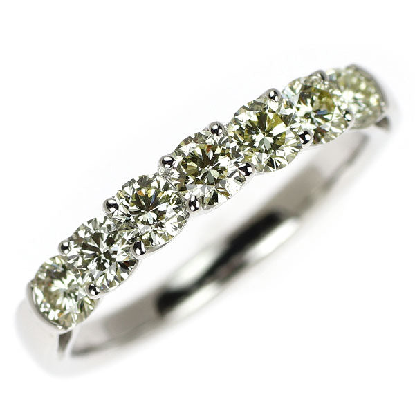 Pt900 ダイヤモンド リング 1.01ct  一文字