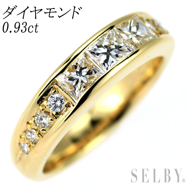 K18YG ダイヤモンド リング 0.93ct
