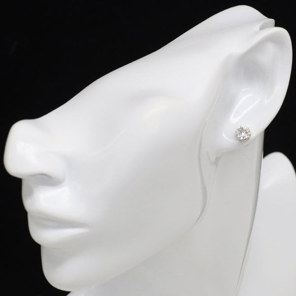 K18WG ダイヤモンド ピアス 0.54ct