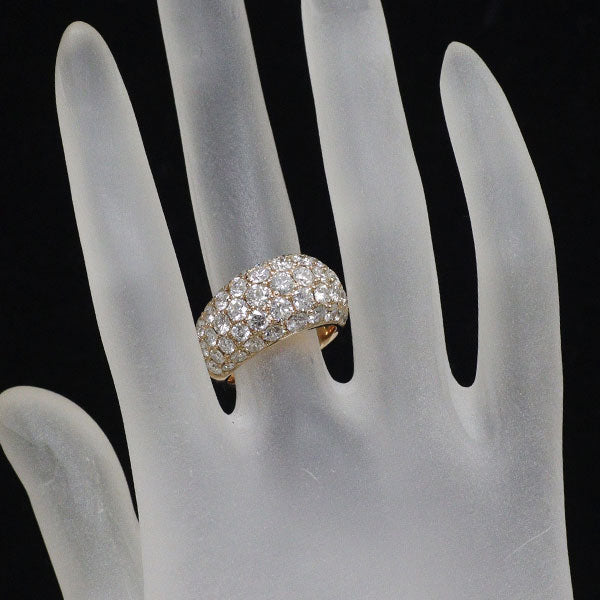 K18PG ダイヤモンド リング 5.00ct パヴェ 《セルビー銀座店》【中古】