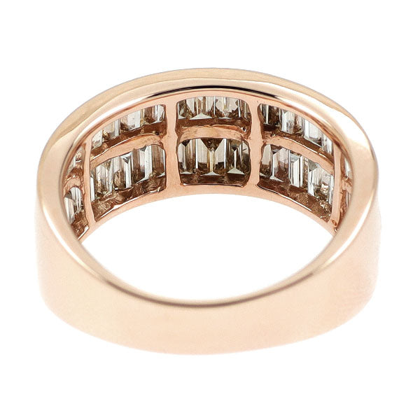 K18PG ダイヤモンド リング 2.00ct