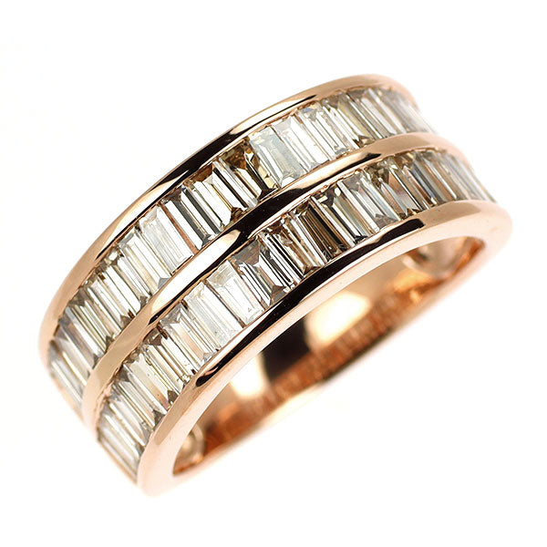 K18PG ダイヤモンド リング 2.00ct