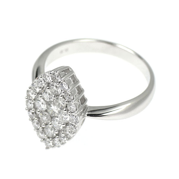 K18WG ダイヤモンド リング 1.00ct