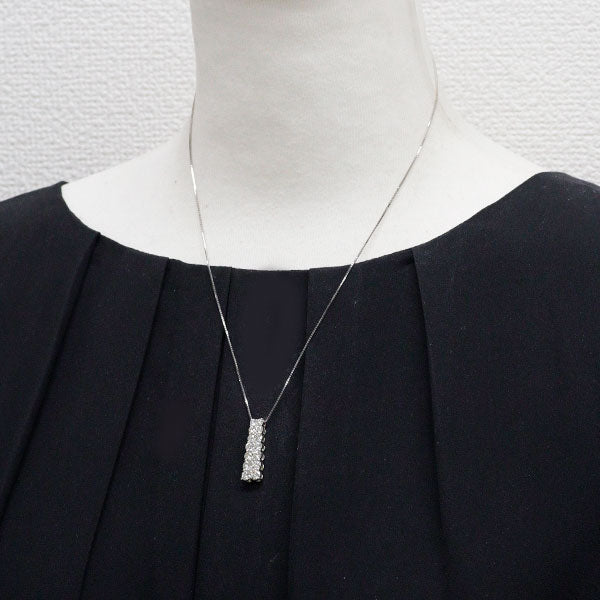 カナディアンダイヤ Pt950/ Pt850 ダイヤモンド ペンダントネックレス 2.00ct