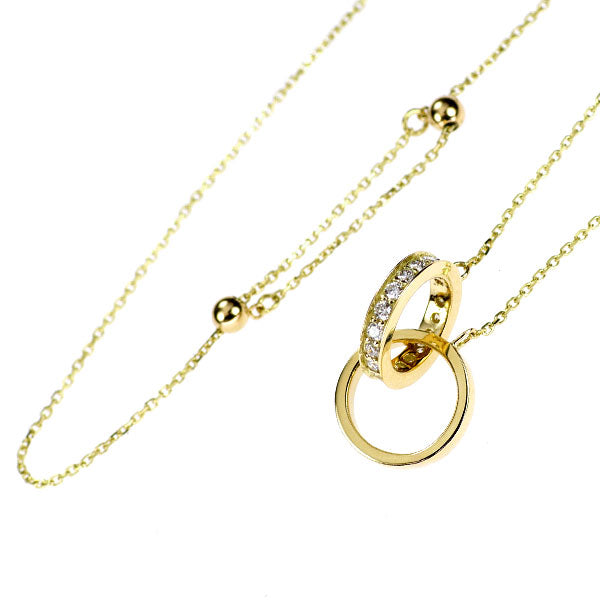 K18YG ダイヤモンド ペンダントネックレス 0.24ct