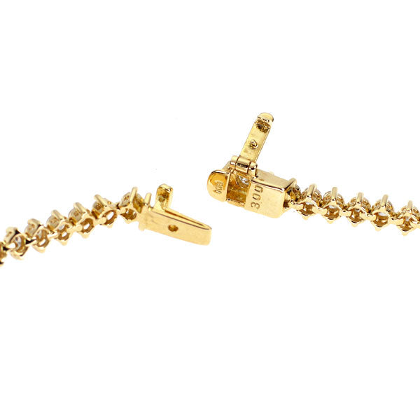 K18YG ダイヤモンド ブレスレット 3.00ct
