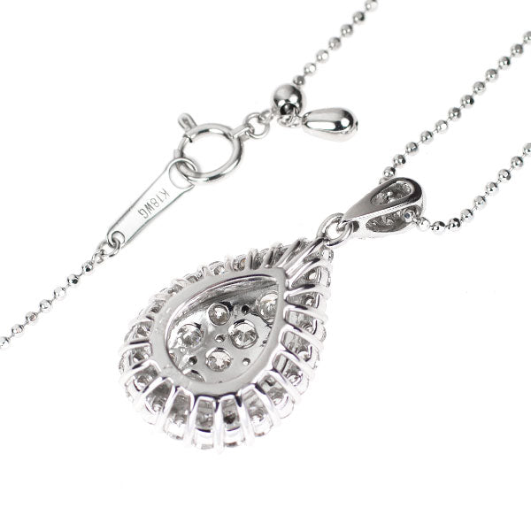 K18WG ダイヤモンド ペンダントネックレス 2.25ct