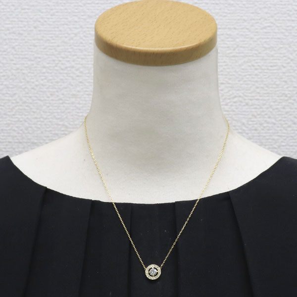 ベリテ K18YG ダイヤモンド ペンダントネックレス 0.520ct D0.23ct