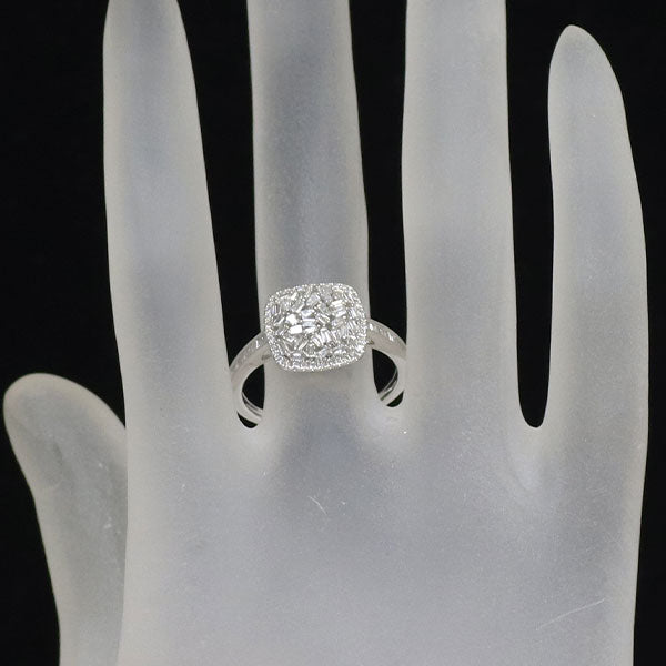 K18WG ダイヤモンド リング 0.45ct