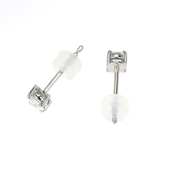 Pt900 ダイヤモンド ピアス 0.406ct E VVS1 3EXHC