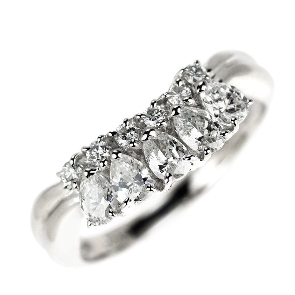 Pt900 ダイヤモンド リング 0.84ct