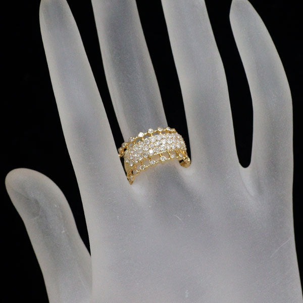 K18YG ダイヤモンド リング 1.00ct