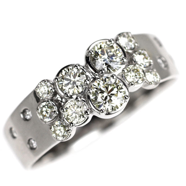 Pt950 H&C ダイヤモンド リング 0.80ct