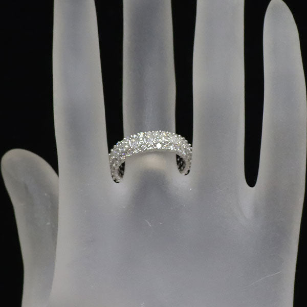 K18WG ダイヤモンド リング 2.75ct