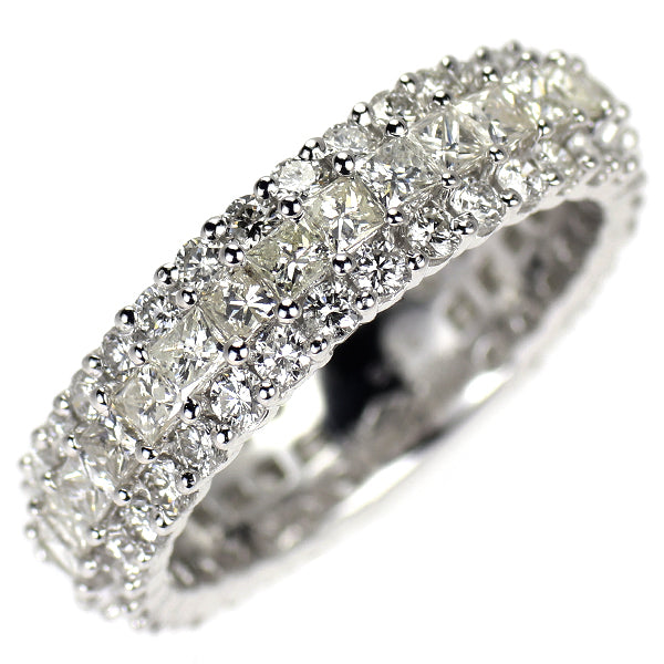 K18WG ダイヤモンド リング 2.75ct