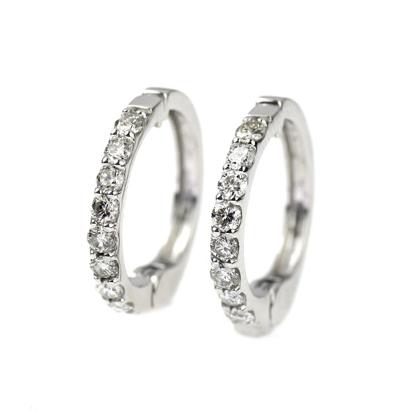 Pt950 ダイヤモンド イヤリング 0.50ct