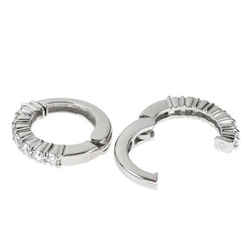 Pt900 ダイヤモンド イヤリング 0.52ct — セルビーオンラインストア