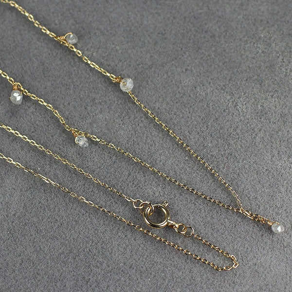 K10YG トパーズ ネックレス